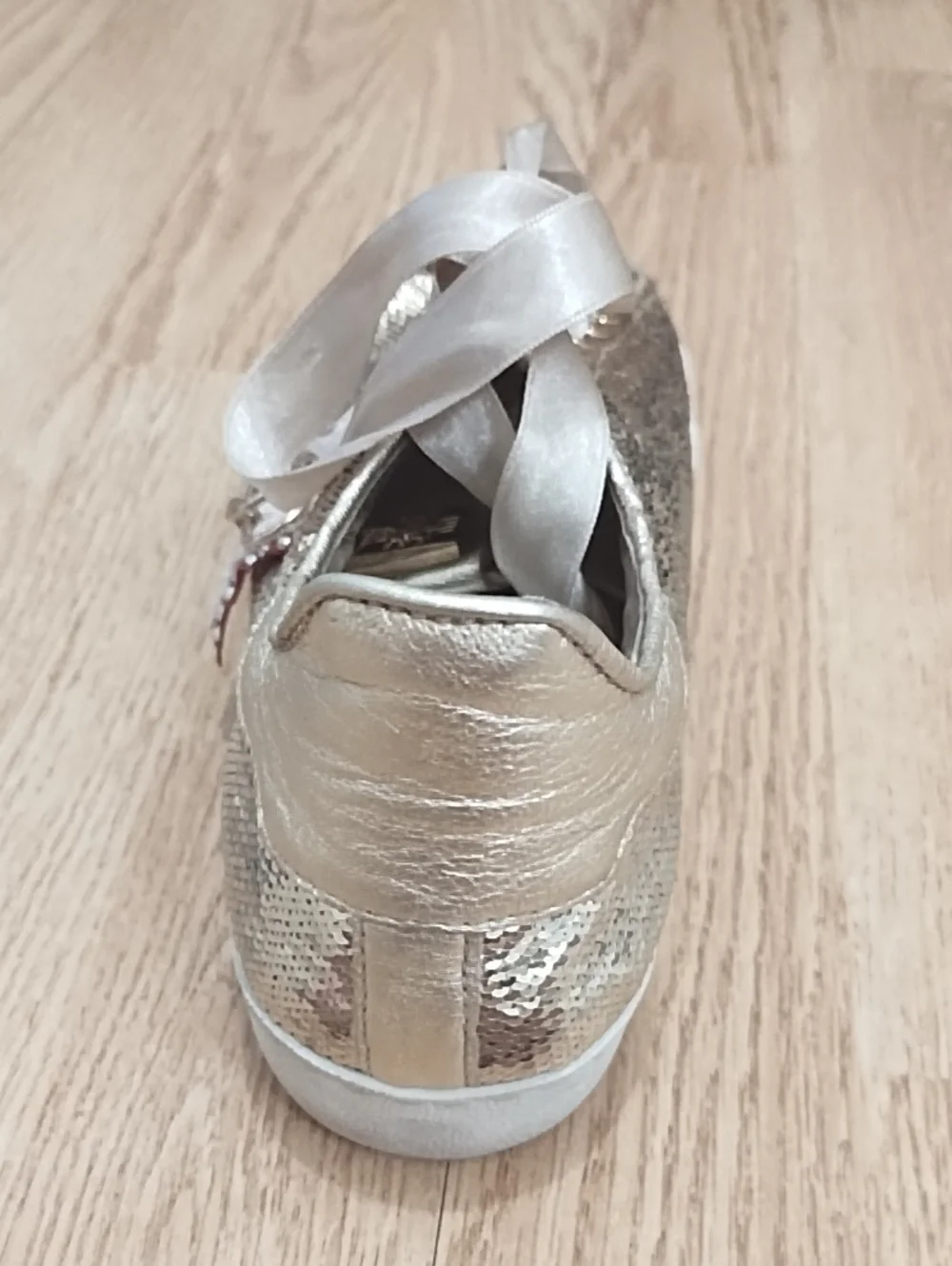 Hogl gold metallic sneaker